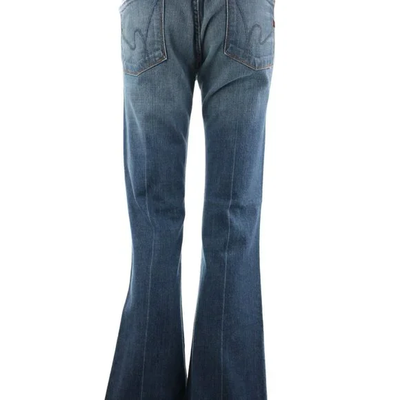 CITIZENS OF HUMANITY Ingrid Medium Wash Low Waist - Picture 3 of 4